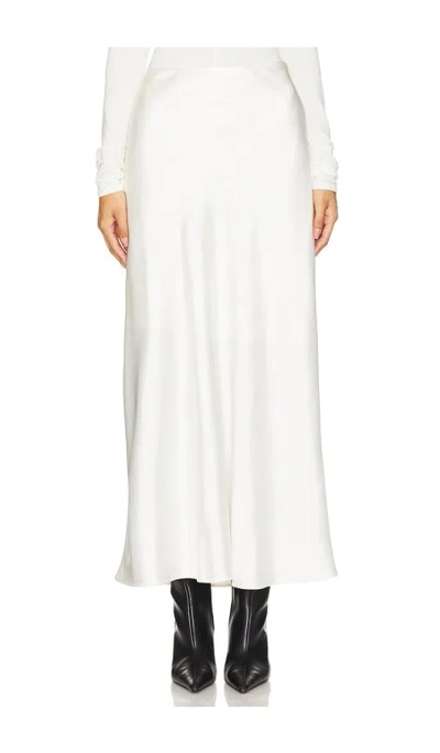 Steve Madden Jeannie Skirt In Whisper White