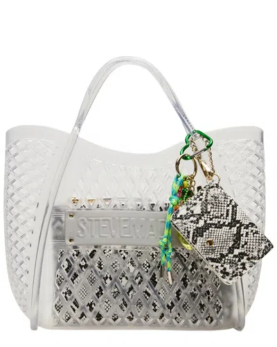 Steve Madden Jelly Shopper In White