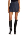Steve Madden Joan Denim Skort In Blue