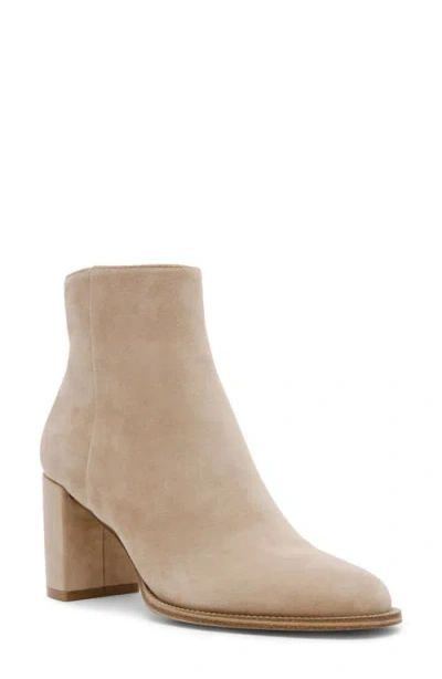 Steve Madden Jozie Bootie In Sand Suede