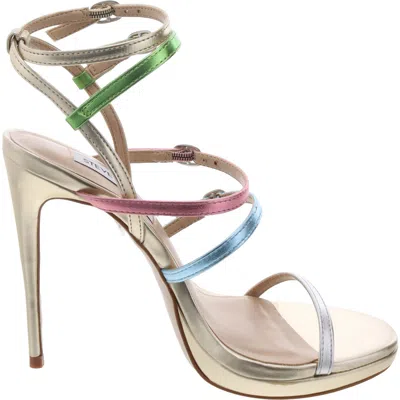 Steve Madden Jubliant Womens Buckle Lace-up In Multi
