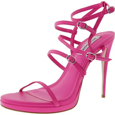 Steve Madden Jubliant Womens Buckle Lace-up In Pink