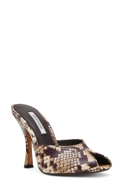 Steve Madden Jules Sandal In Animal Print