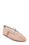 Steve Madden Julietta Mary Jane Flat In Neutral