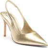 Steve Madden Juliya Slingback Pump In Gold