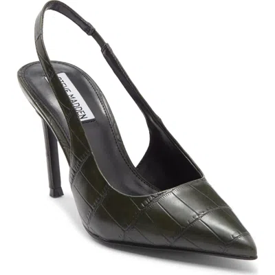 Steve Madden Juliya Slingback Pump In Green