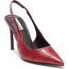 Steve Madden Juliya Slingback Pump In Red
