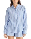 STEVE MADDEN JUNA OVERSIZED BOYFRIEND SHIRT