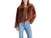 Steve Madden Juniper Coat In Brown