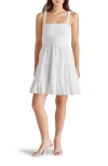 STEVE MADDEN KAHINA SMOCKED TIERED COTTON SUNDRESS