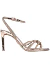 Steve Madden Kailyn Jewel Sandals In Copper