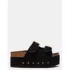 Steve Madden Kali Platform Sandal In Black