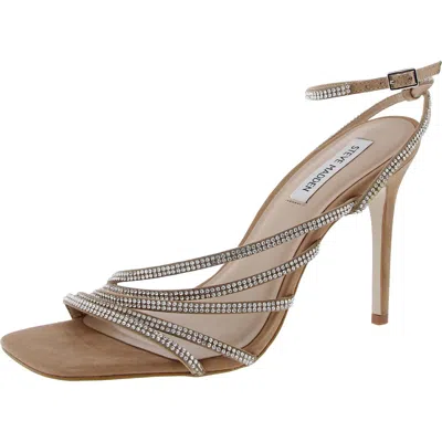 Steve Madden Kamila R Womens Strappy Faux Leather Ankle Strap In Multi