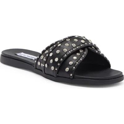 Steve Madden Kammie Slide Sandal In Black