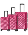 STEVE MADDEN KARISMA 3 PIECE LUGGAGE SET