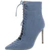 Steve Madden Katari Womens Zipper Lace-up Ankle Boots In Multi
