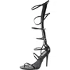 Steve Madden Katrina Womens Zipper Faux Leather Ankle Strap In Black