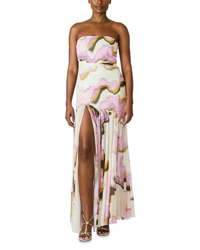 Steve Madden Kerrie Strapless Dress In Multi