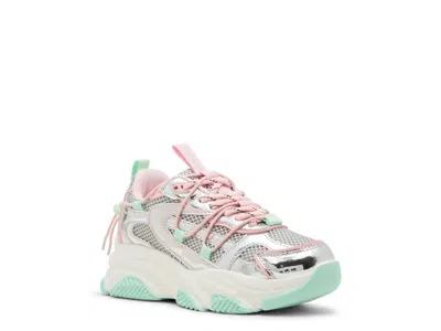 Steve Madden Key Sneaker Kids' In Pink
