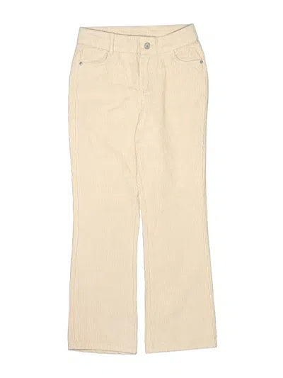 Pre-owned Steve Madden Kids' Khaki Pant In White