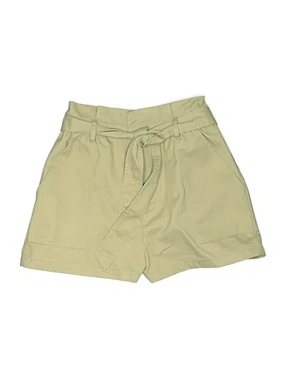 Pre-owned Steve Madden Khaki Shorts In Green