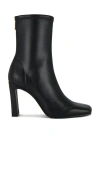 Steve Madden Adelisa Pull-tab Faux-leather Heeled Ankle Boots In Multi