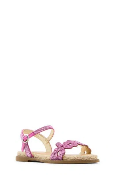 Steve Madden Kids' Astorr Rhinestone Flat Sandal