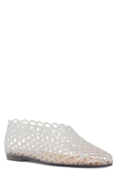 Steve Madden Kids' Grove Jelly Flat In Transparent