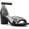 Steve Madden Kids' Jabigal Ankle Strap Sandal In Black