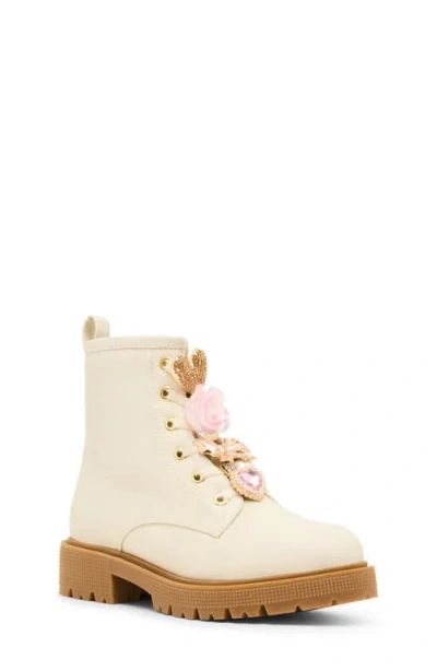 Steve Madden Kids' Jcharms Boot In White