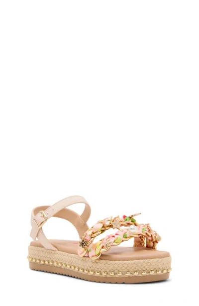Steve Madden Kids' Jgizmo Platform Sandal In Neutral