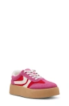 Steve Madden Kids' Jjersey Platform Sneaker In Pink