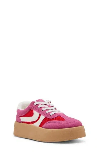 STEVE MADDEN STEVE MADDEN KIDS' JJERSEY PLATFORM SNEAKER