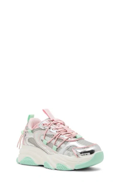 Steve Madden Kids' Jkey Sneaker In Multi