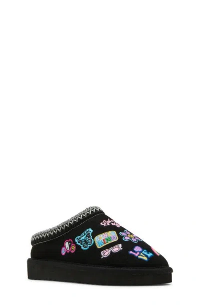 Steve Madden Kids' Jmads Slipper In Black