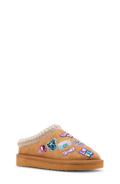Steve Madden Kids' Jmads Slipper In Brown
