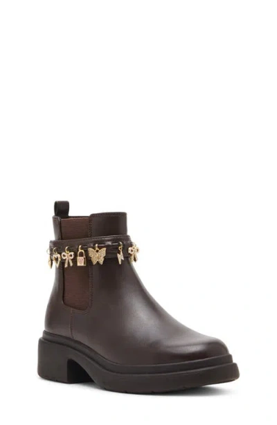 Steve Madden Kids' Jramira Bootie In Brown