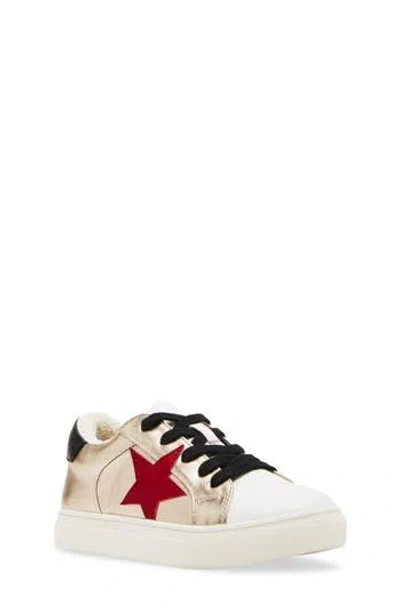 Steve Madden Kids' Jrezume Sneaker In Red Multi