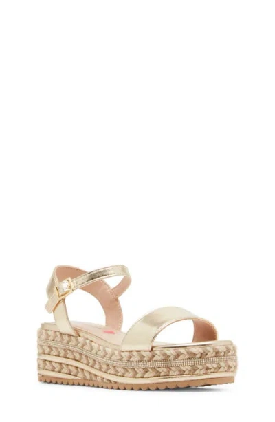 STEVE MADDEN STEVE MADDEN KIDS' JSHAYLA PLATFORM SANDAL