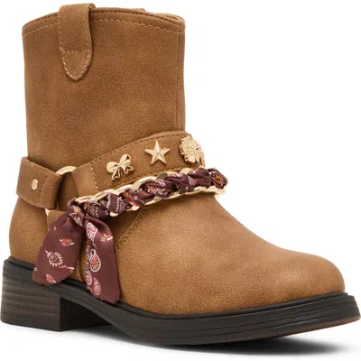 Steve Madden Kids' Jteal Bootie In Transparent