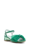 Steve Madden Kids' Jtiara Ankle Strap Sandal In Green