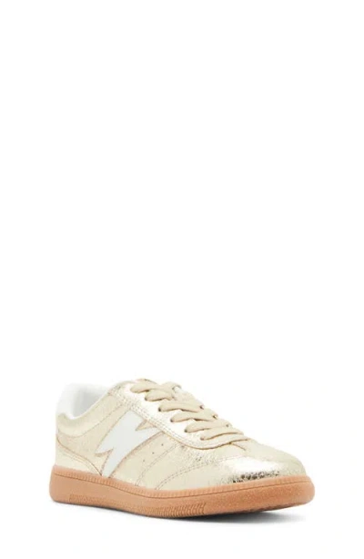 Steve Madden Kids' Jtrio Sneaker In Gold