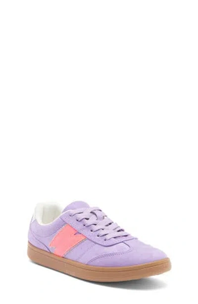 Steve Madden Kids' Lax Sneaker In Purple Mul