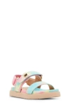 Steve Madden Kids' Rhinestone Sandal In Tie Dye