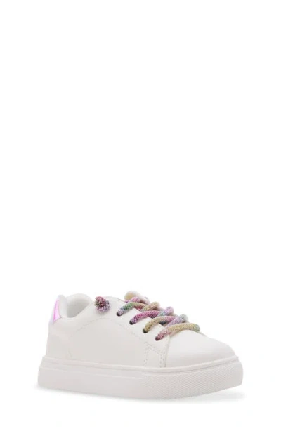 Steve Madden Kids' Tidol Platform Sneaker In White