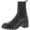 Steve Madden Kiley Womens Suede Chelsea Ankle Boots In Black