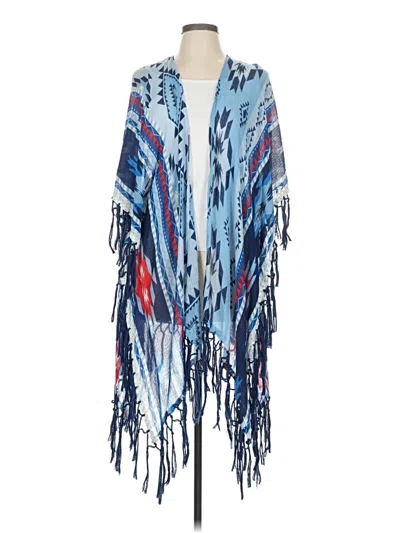 Pre-owned Steve Madden Kimono In Blue