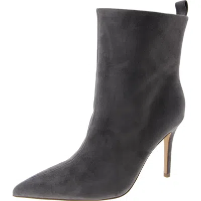 Steve Madden Kincade Womens Suede Solid Mid-calf Boots In Black