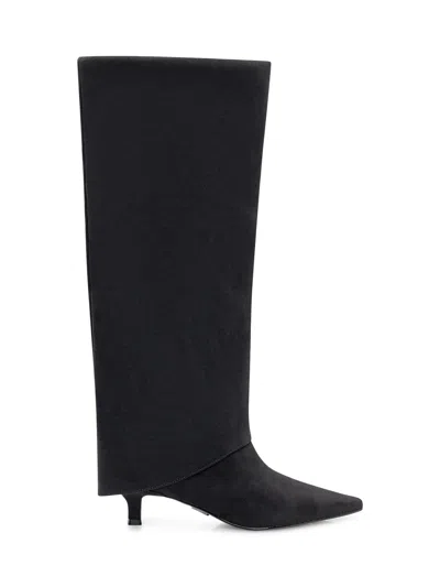 Steve Madden Kitten Heel Ankle Boots - Alti Style In Black