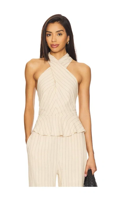 Steve Madden Kosta Top In Neutral